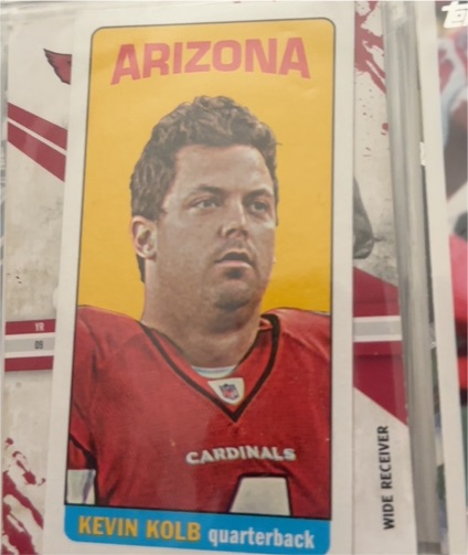 2012 Topps 1965 Mini #18 Kevin Kolb — front