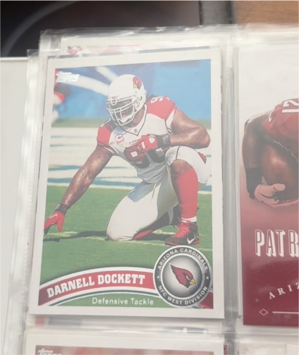 2011 Topps Football #251 Darnell Dockett — front