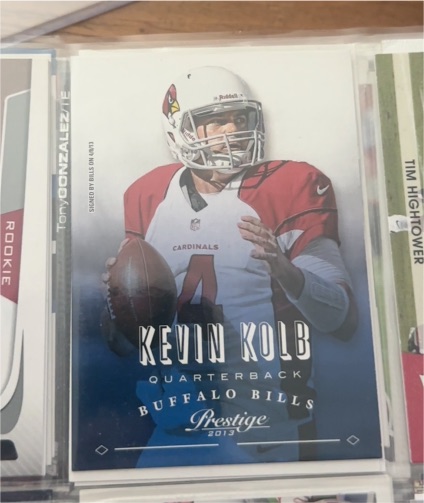 2013 Panini Prestige Kevin Kolb Buffalo Bills — front