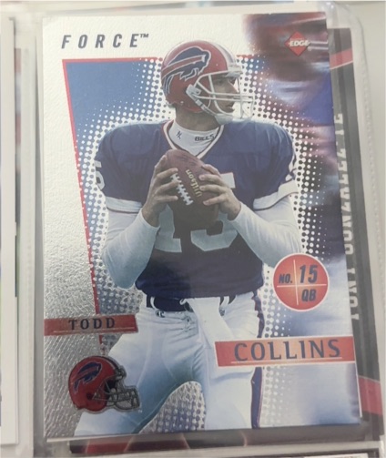 1997 Collector's Edge Force #15 Todd Collins — front