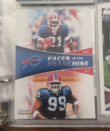 2011 Topps #FF-SD C.J. Spiller / Marcell Dareus Faces of the Franchise — front