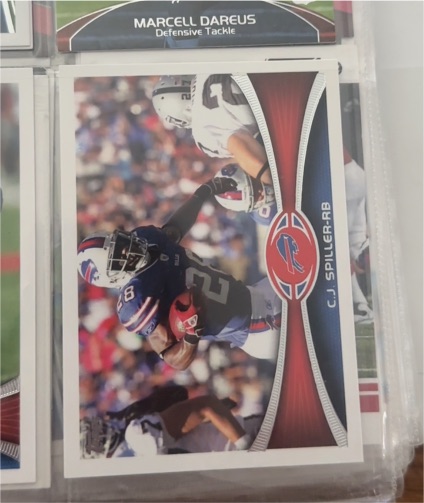2012 Topps #9 C.J. Spiller Buffalo Bills — front