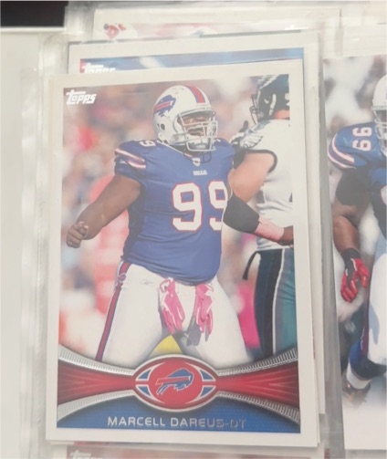 2012 Topps #408 Marcell Dareus — front