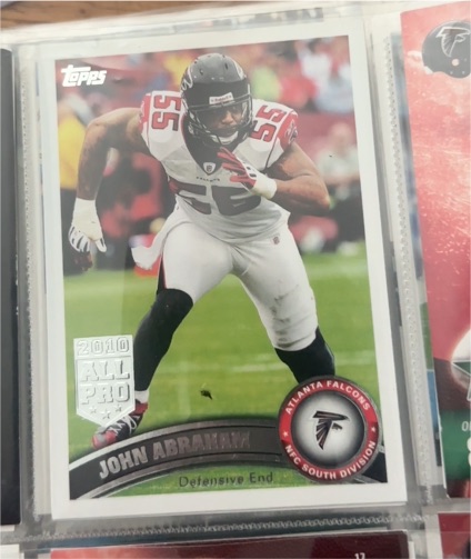 2011 Topps #269 John Abraham — front