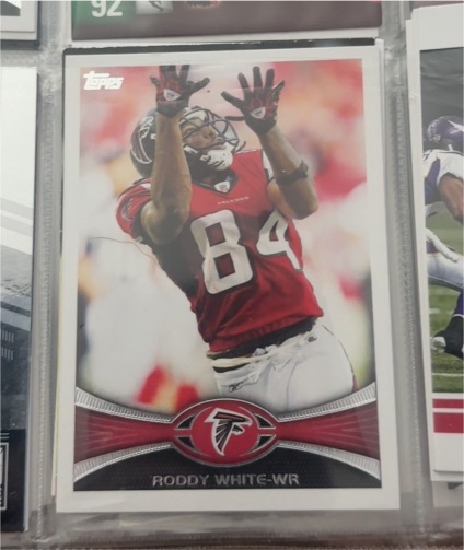 2012 Topps #290 Roddy White — front