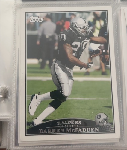 2009 Topps #135 Darren McFadden — front