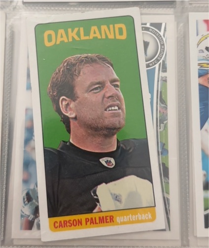 2012 Topps 1965 Mini #11 Carson Palmer — front
