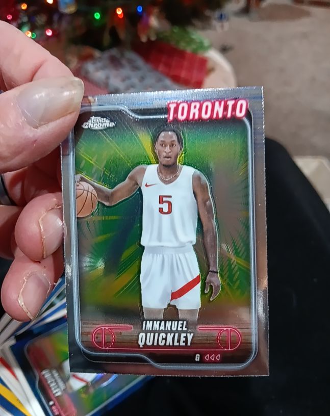 2024-25 Topps Chrome #57 Immanuel Quickley — front