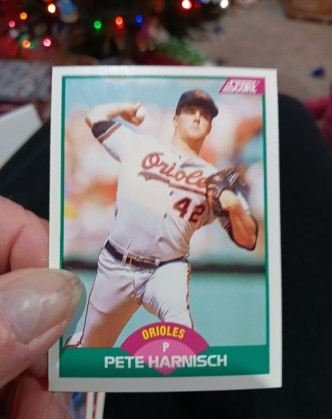 1989 Score Rookie/Traded #110T Pete Harnisch — front