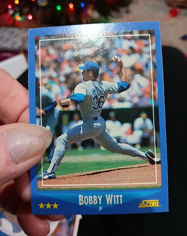 1988 Score #149 Bobby Witt — front