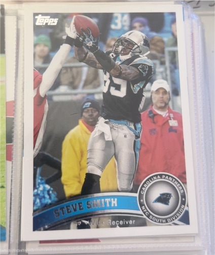 2011 Topps #25 Steve Smith — front
