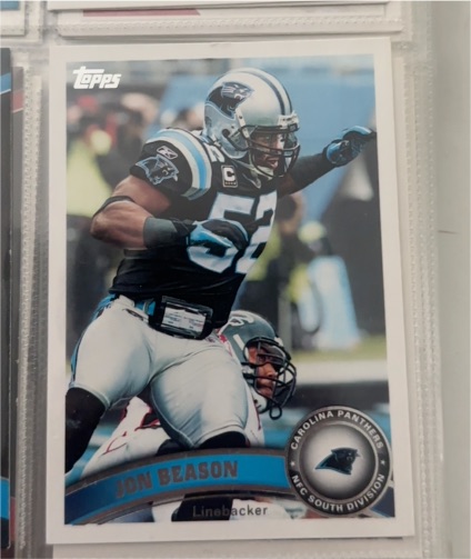 2011 Topps #294 Jon Beason — front