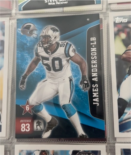 2011 Panini Adrenalyn XL #46 James Anderson — front
