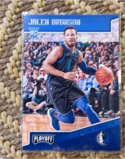 2018-19 Panini Chronicles Playoff #174 Jalen Brunson — front