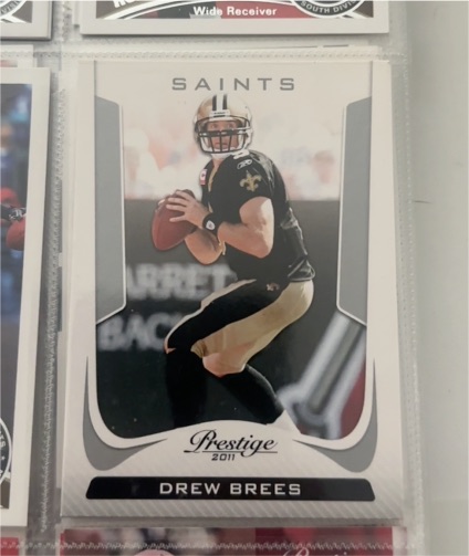 2011 Panini Prestige #122 Drew Brees — front