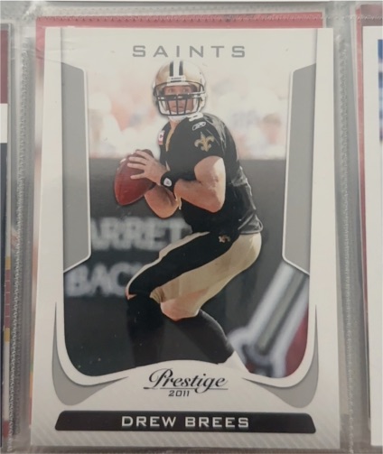 2011 Panini Prestige #122 Drew Brees — front