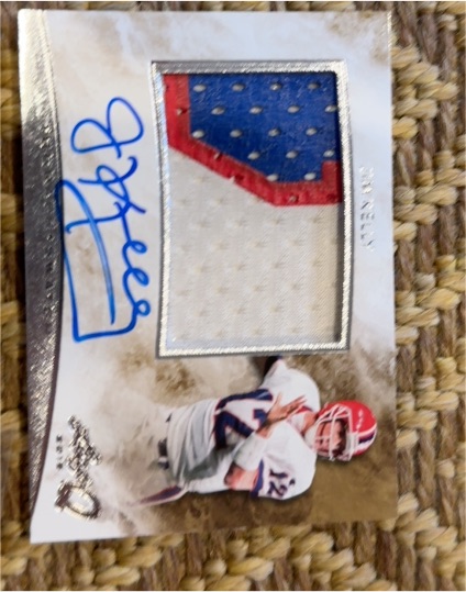 2015 Panini Immaculate Eric Ebron Rookie Patch Auto — front