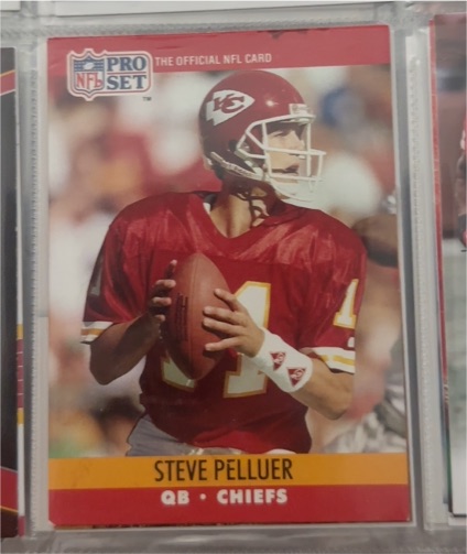 1990 Pro Set #533 Steve Pelluer — front