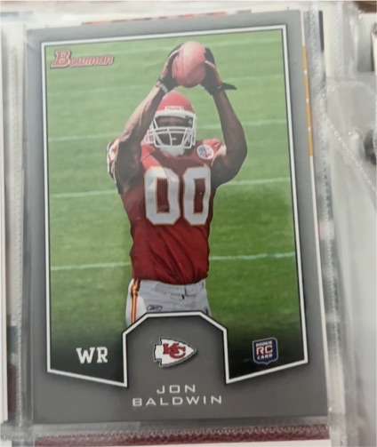 2011 Bowman #WC-10 Jon Baldwin — front