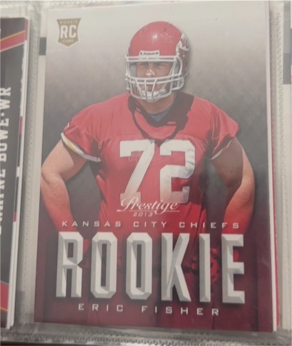 2013 Panini Prestige Football #211 Eric Fisher — front