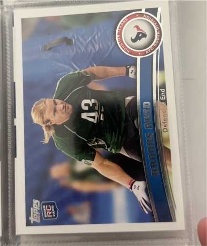 2011 Topps #29 Brooks Reed — front