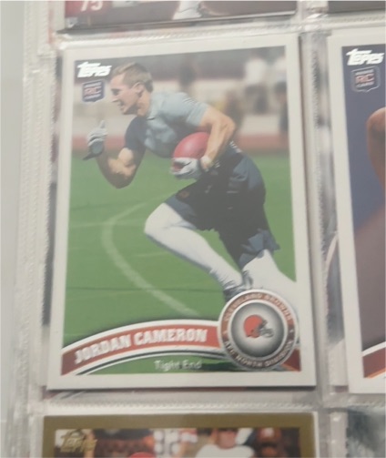 2011 Topps #425 Jordan Cameron — front