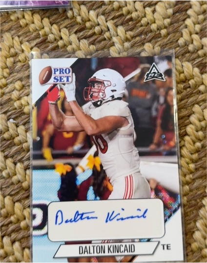 2021 Leaf Pro Set College Autographs #PS-DK2 Dalton Kincaid — front