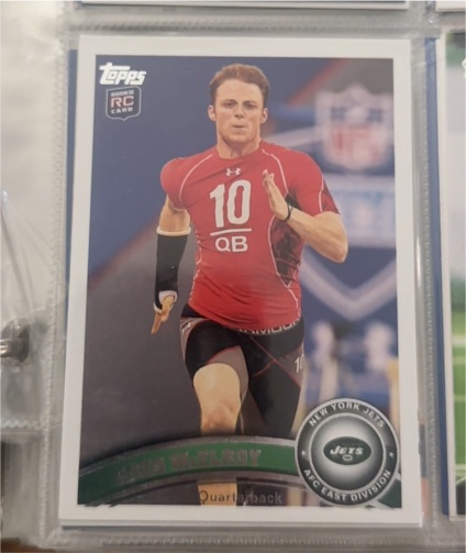 2011 Topps #351 Greg McElroy — front