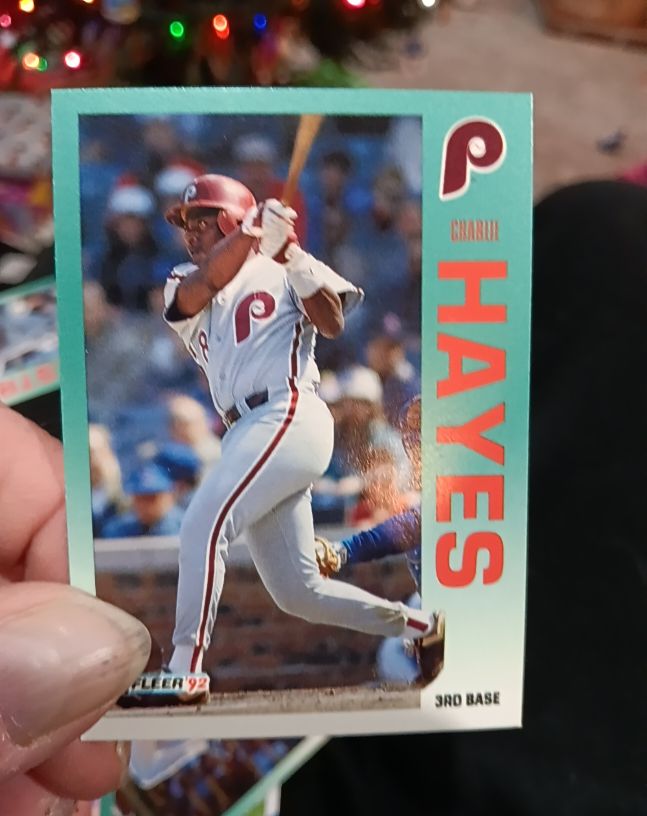 1992 Fleer #300 Charlie Hayes — front