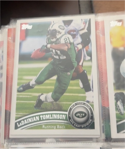 2011 Topps #314 LaDainian Tomlinson — front
