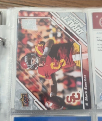 2009 Upper Deck Draft Edition #102 Mark Sanchez — front