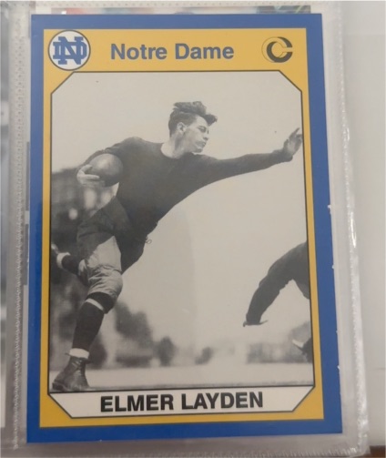 1990 Collegiate Collection Notre Dame #163 Elmer Layden — front