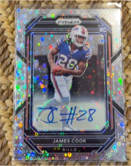 2022 Panini Prizm #328 James Cook — front