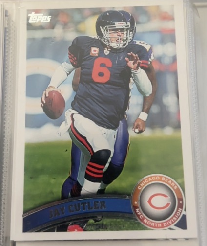 2011 Topps #140 Jay Cutler — front