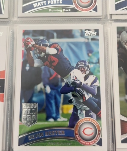 2011 Topps #36 Devin Hester — front