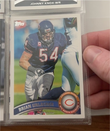 2011 Topps #171 Brian Urlacher — front