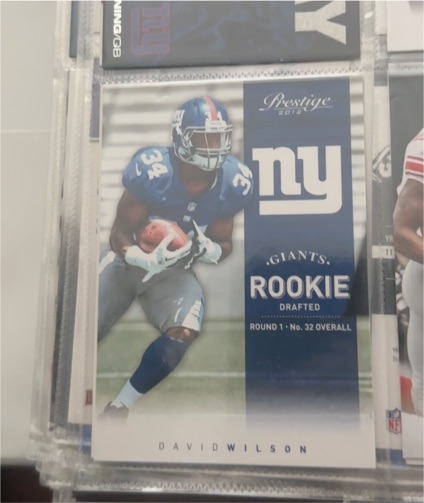 2012 Panini Prestige #244 David Wilson — front