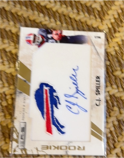 2010 Panini Rookies & Stars C.J. Spiller Rookie Patch Auto — front