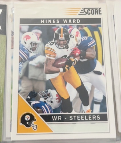2011 Score #230 Hines Ward Pittsburgh Steelers — front