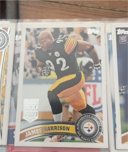 2011 Topps #138 James Harrison — front