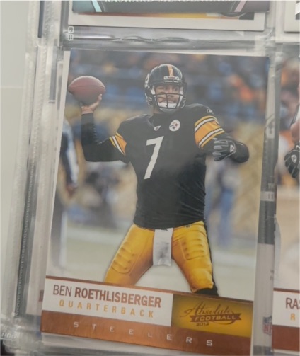 2012 Panini Absolute #13 Ben Roethlisberger — front