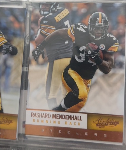 2012 Panini Absolute #34 Rashard Mendenhall — front