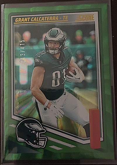 2025 Panini Score #219 Grant Calcaterra — front