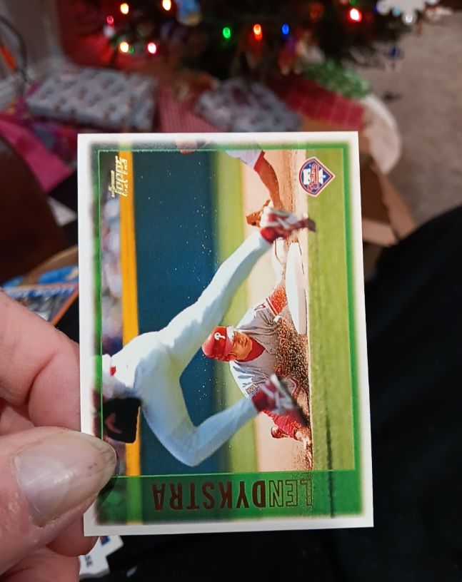 1997 Topps #413 Lenny Dykstra — front