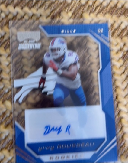 2023 Panini Contenders Draft Picks #92 Greg Rousseau — front
