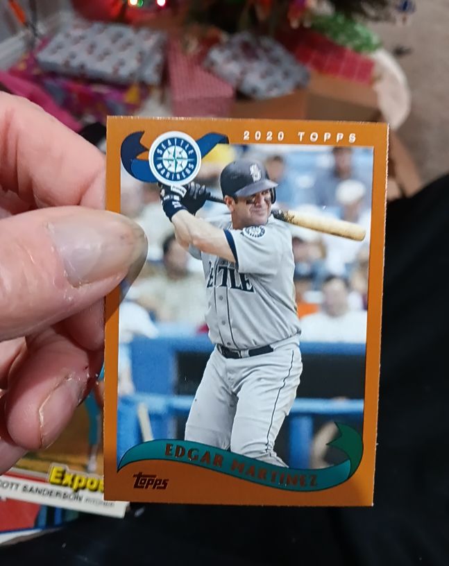 2020 Topps Archives #243 Edgar Martinez — front