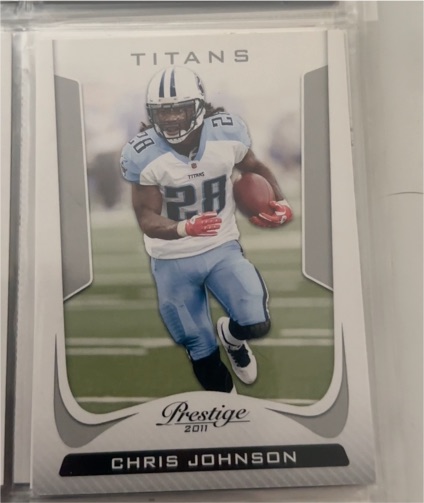 2011 Panini Prestige #191 Chris Johnson — front