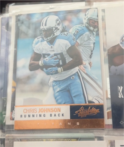 2012 Panini Absolute #27 Chris Johnson — front