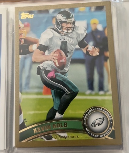 2011 Topps #179 Kevin Kolb — front