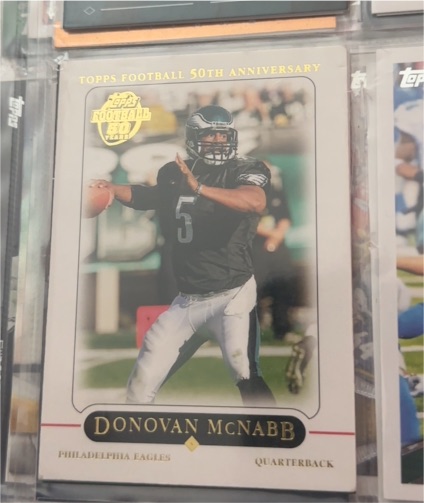 2005 Topps Football 50th Anniversary #175 Donovan McNabb — front
